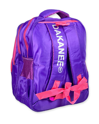 Colorful Bird Design Girls School Backpack