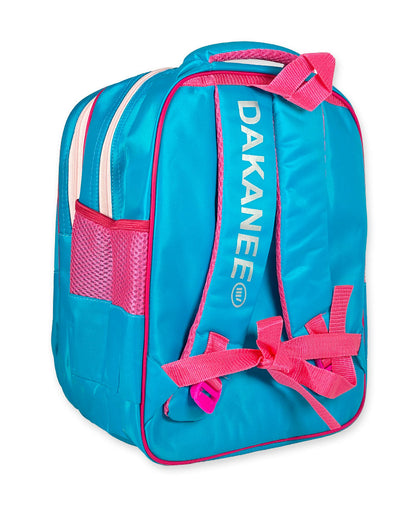 Flamingo Print Girls School Backpack