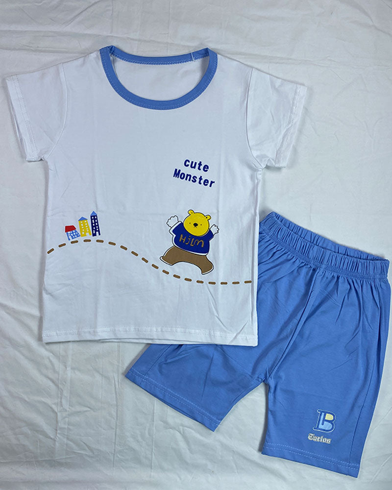 Cute Monster Town Set