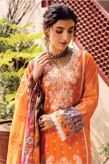 Ladies Unstitched printed Suit by JahanAra Lawn Collection