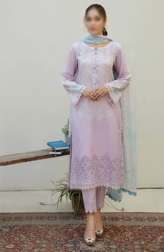 LADIES EMBROIDERED CHIKANKARI LAWN BY AFREEN  COLLECTION