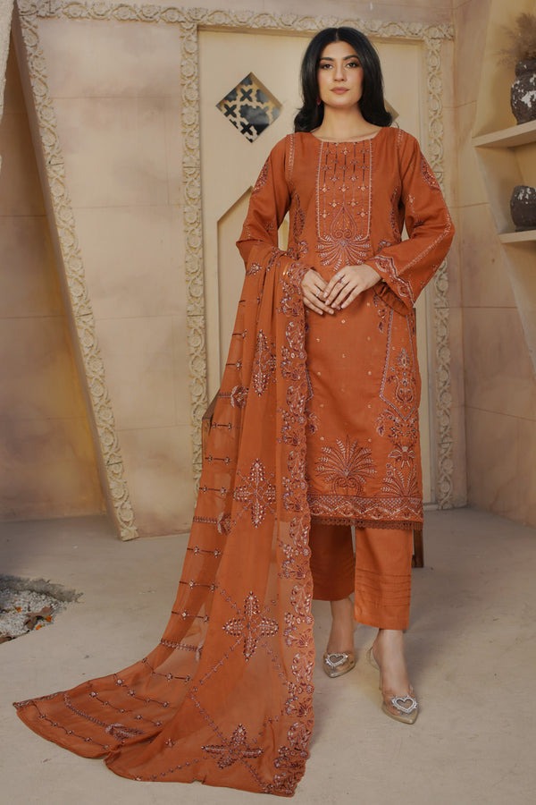 Karandi Embroidered Collection by Marjjan (SKC-114)