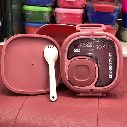 Lunch Box - High Quality Lunch Box With Spoon