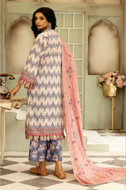 Ladies Unstitched Printed Khadar Suit by Mahees Printed Khaddar Suit