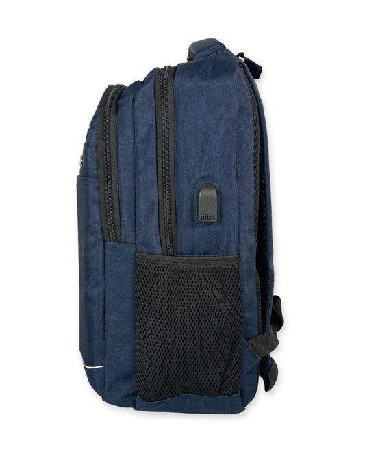 Multi-Compartment USB Charging Laptop Bag