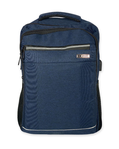 Multi-Compartment USB Charging Laptop Bag