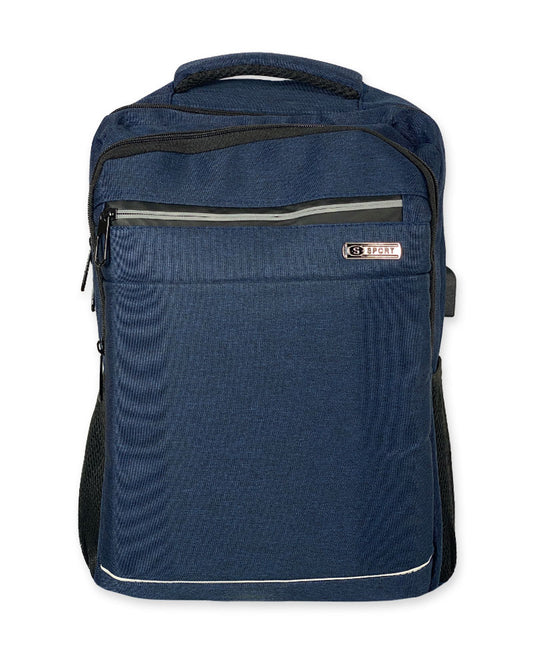 Multi-Compartment USB Charging Laptop Bag