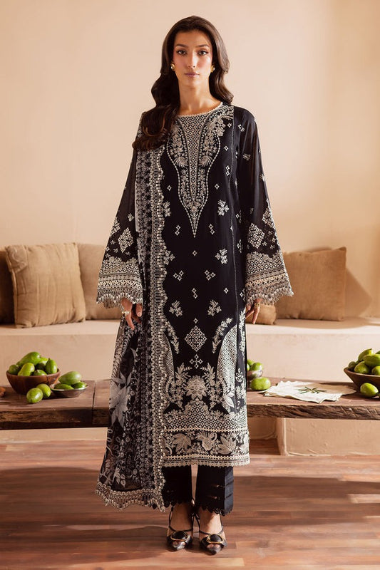 Nureh Embroidered Laser Cut Lawn with Printed Chiffon Dupatta NE- 167