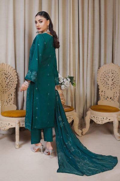 MARJJAN EMBROIDERED LAWN 3PC SUIT - SUMMER