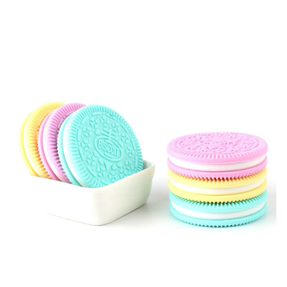 Biscuit Shape Baby Teether