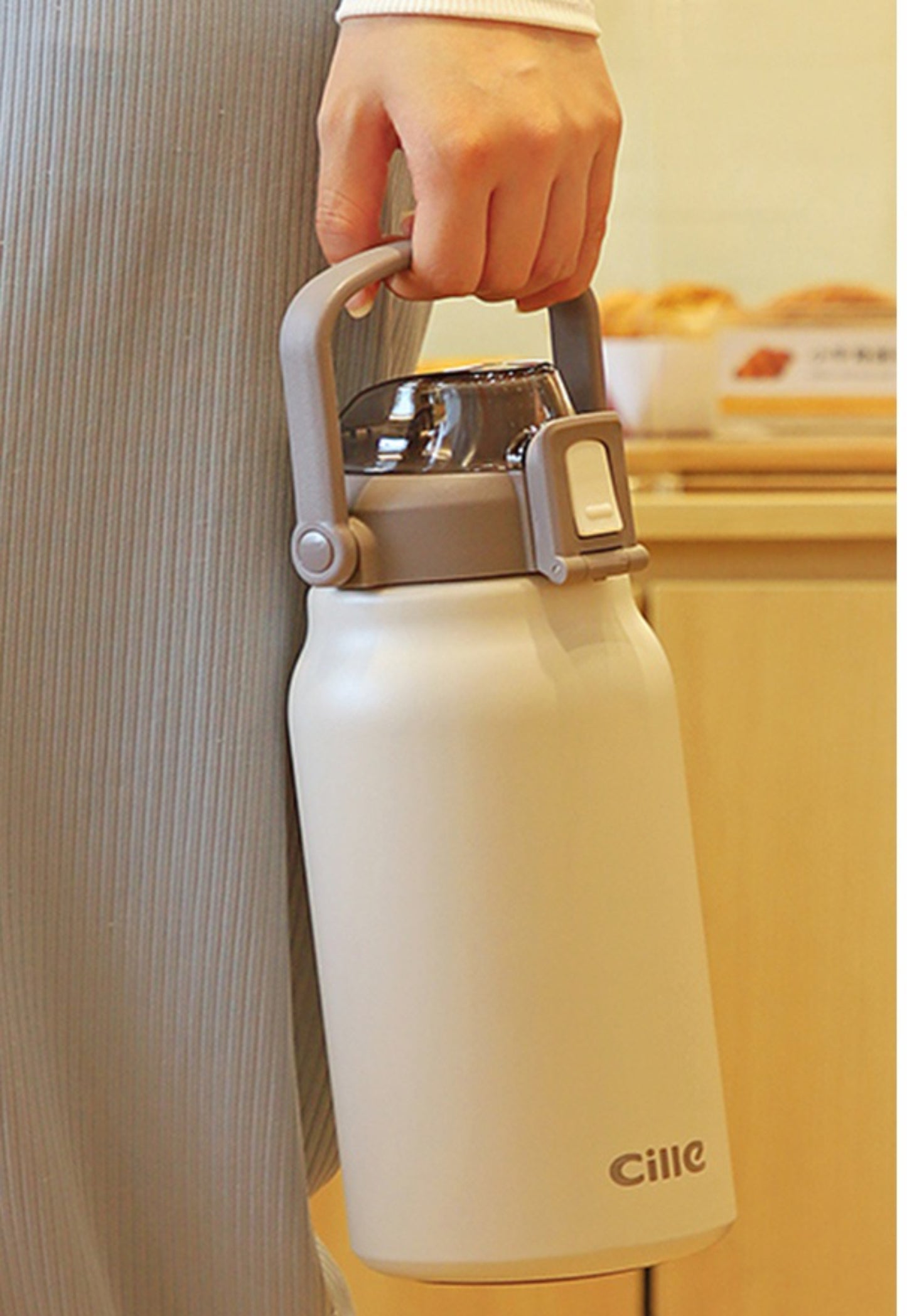 Water Bottle - THERMOS BOTTLE Cille Stainless Steel Vacuum Flask Bottle Double Wall