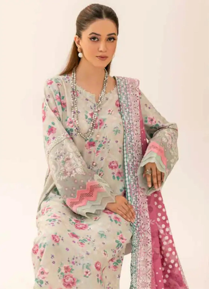 Aafreen by Riaz Arts Embroidered Karandi Suit Unstitched 3 Piece - winter