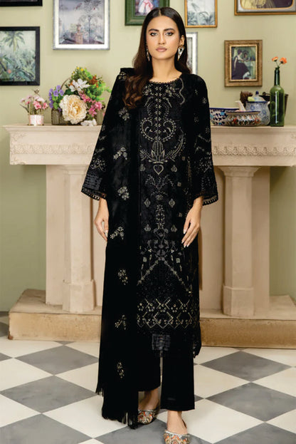 Ladies Unstitched Wool Embroidered Collection by Marjjan