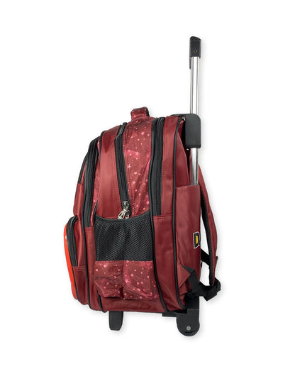 Iron Man Trolley School Bag with Gamepad Design