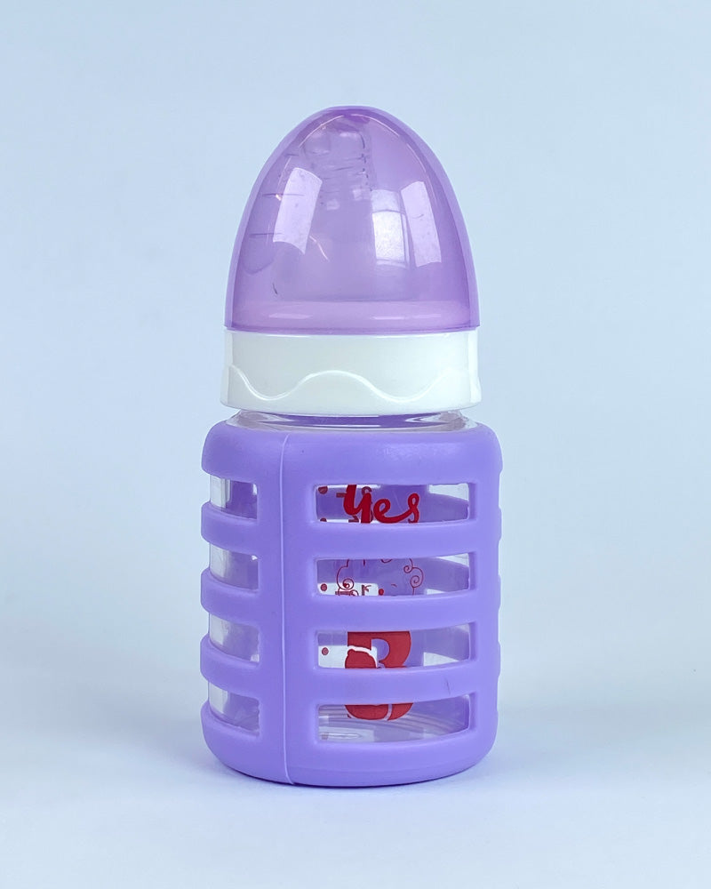 Baby Feeder Bottle with Silicone Grip