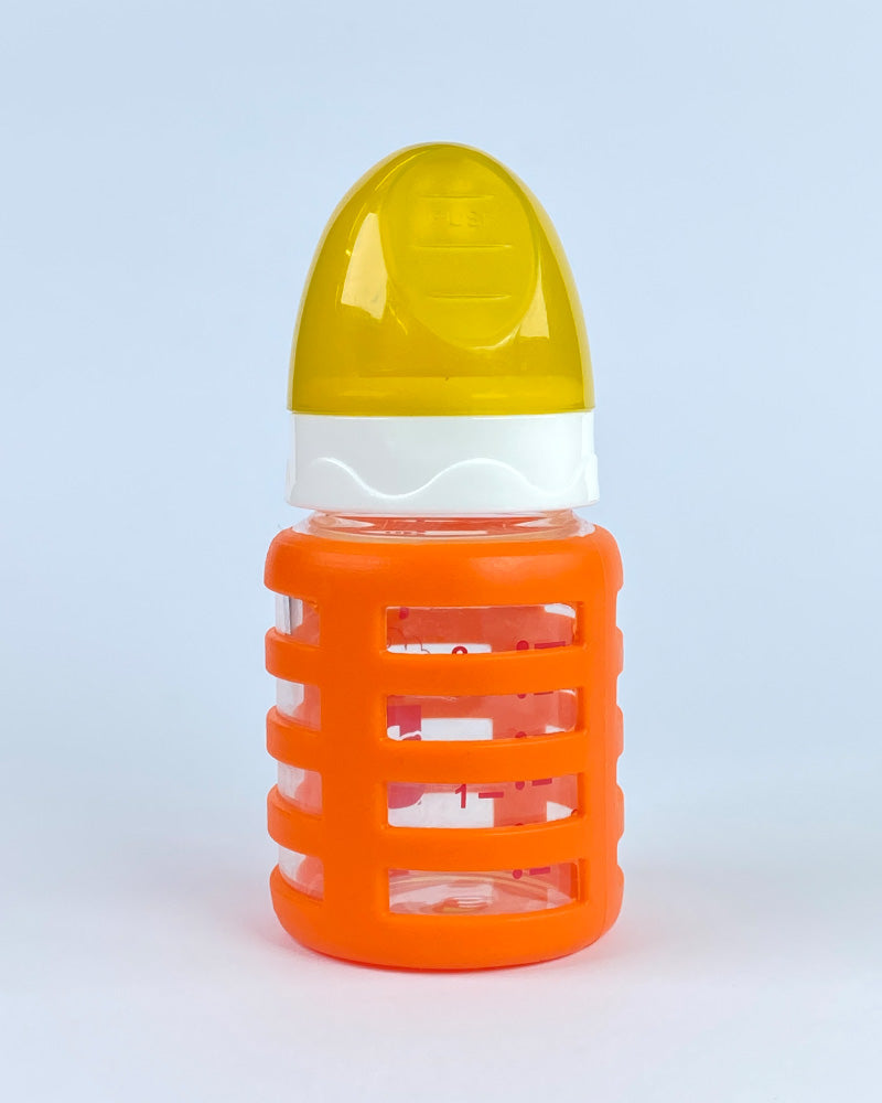 Baby Feeder Bottle with Silicone Grip