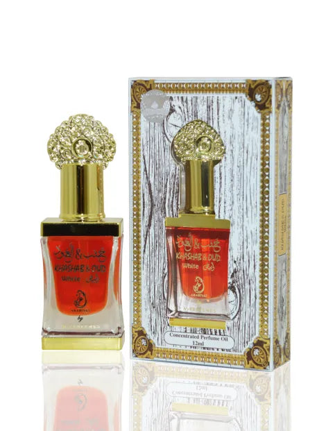 Khasab & Oud White ATTAR ARABIYAT FOR MEN AND WOMEN 12 ML