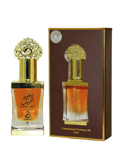 OUD AL LAYL attar ARABIYAT FOR MEN AND WOMEN 12 ML