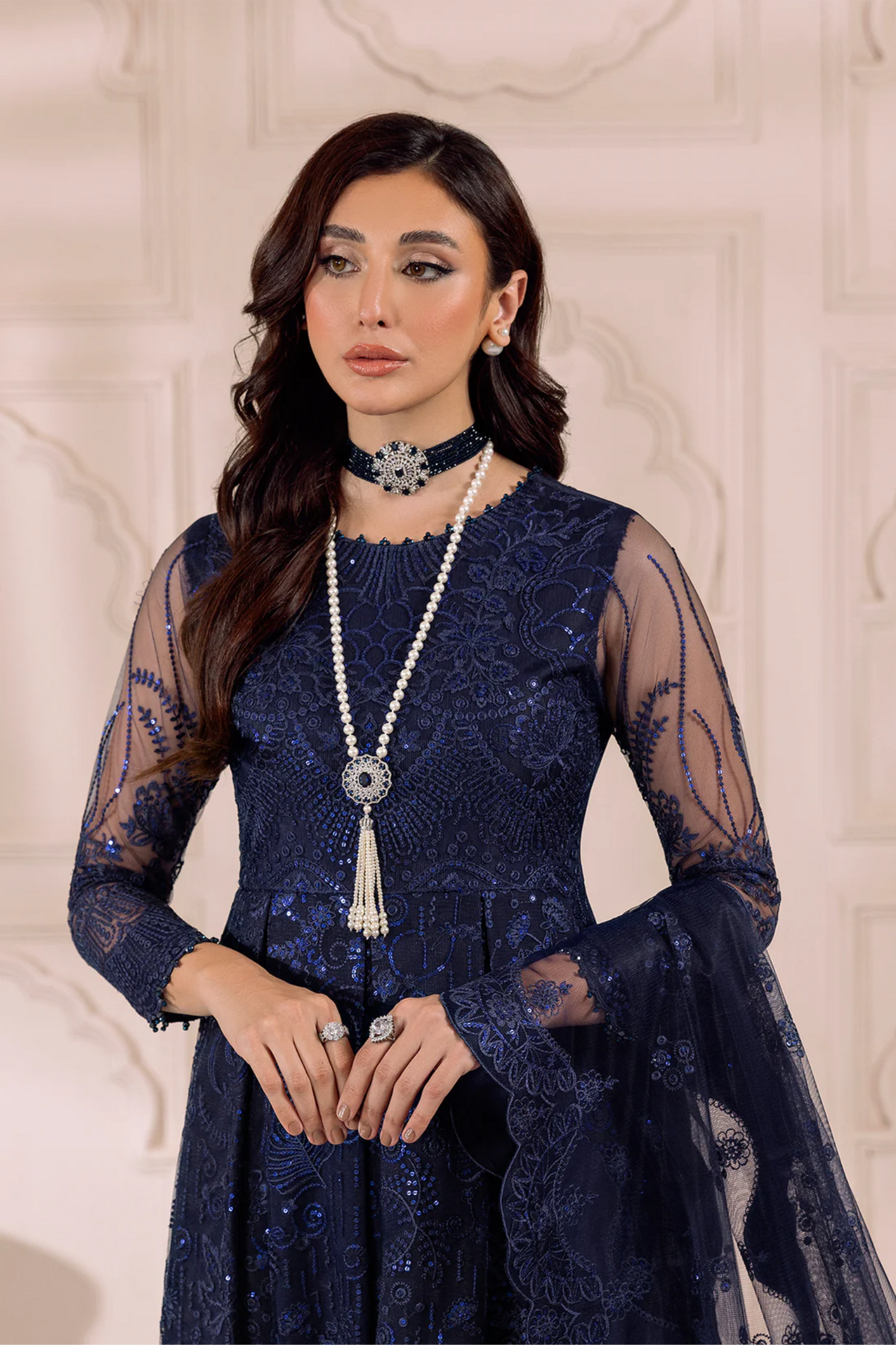 Ladies EMBROIDERED Fancy Suit KHIRAD by Alizeh