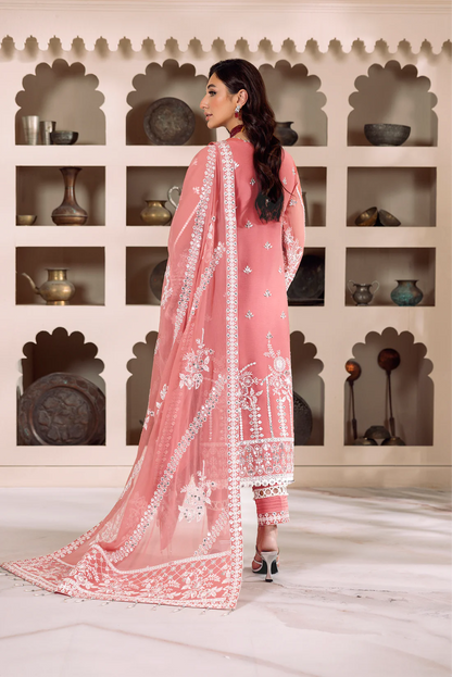 Ladies EMBROIDERED Chiffon Suit MEHRUNISA by Alizeh