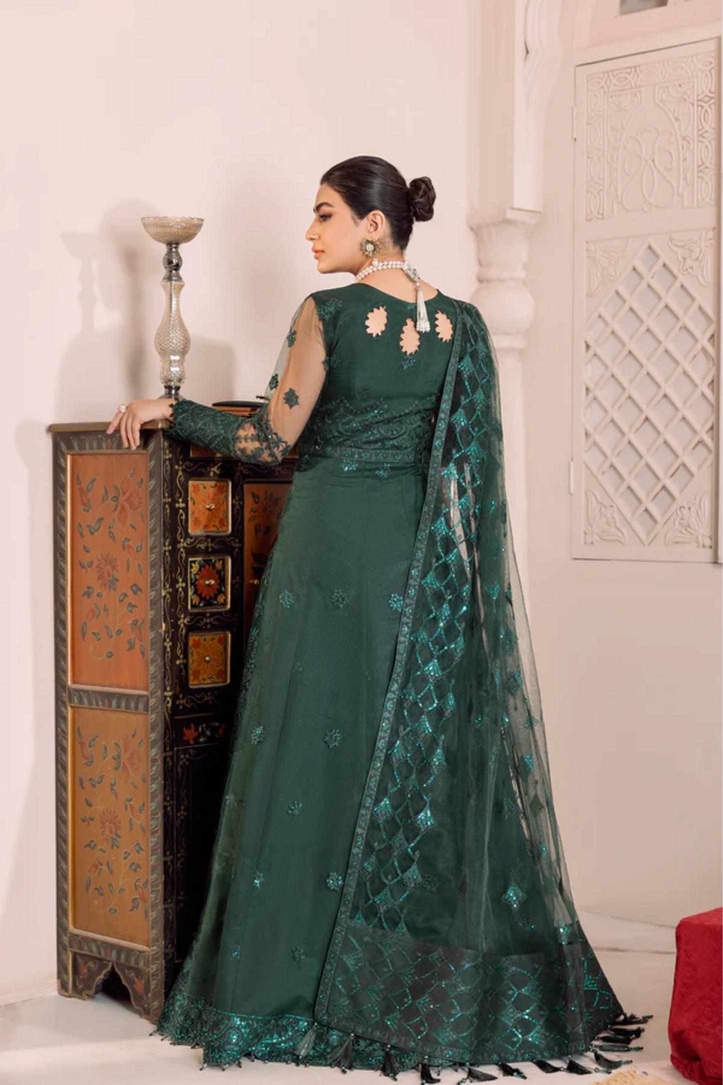 Ladies EMBROIDERED Fancy Maxi RYAN by Alizeh