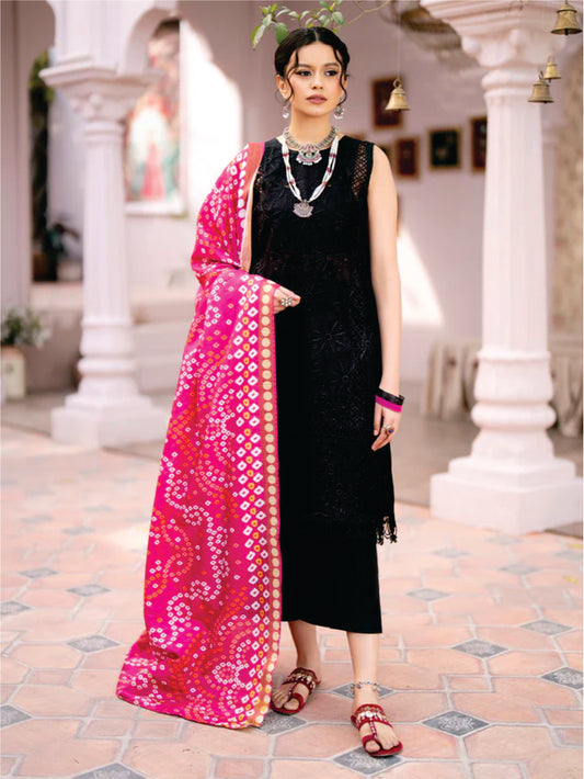 Ladies EMBROIDERED LAWN SUIT by Mehru