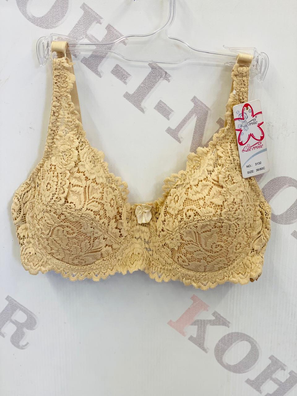 WOMEN FANCY BRA SOFT PADDED WIRELESS