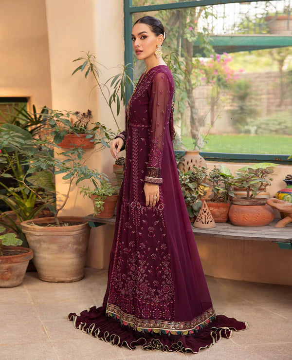 Ladies EMBROIDERED Chiffon Xenia Luxury Formal Collection