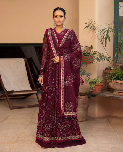 Ladies EMBROIDERED Chiffon Xenia Luxury Formal Collection