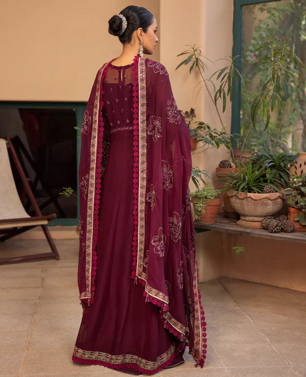 Ladies EMBROIDERED Chiffon Xenia Luxury Formal Collection