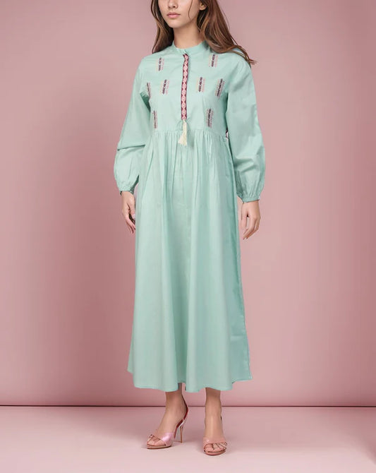 Embroidered Maxi