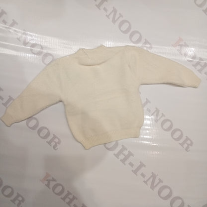 Girl rabbit wool sweater