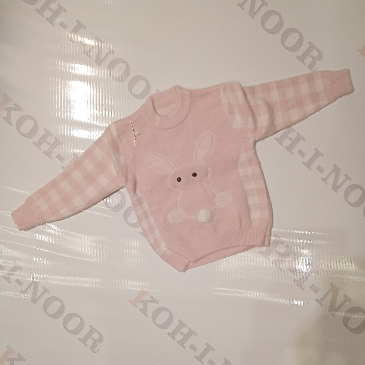 Girls rabbit wool sweater