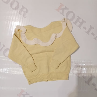 Girl rabbit wool sweater