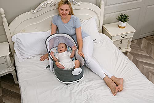 Mastela 6 in 1 deluxe multifunctional bassinet