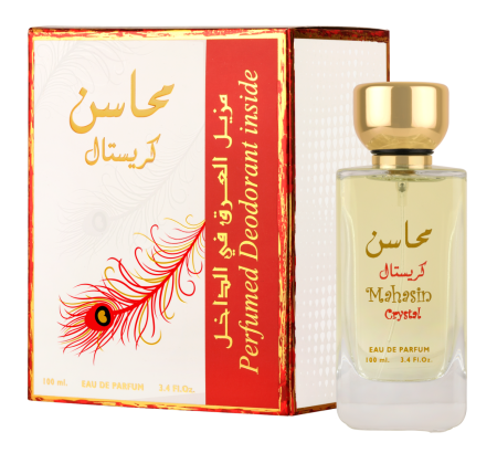 Mahasin Crystal Perfumes for women by Lattafa